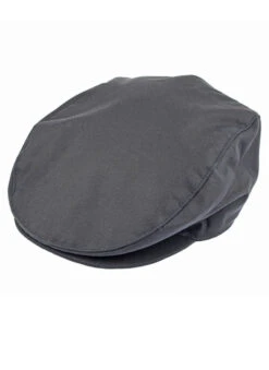 Men's Waxed Cotton Flat Cap -Dents 1 2109 20navy