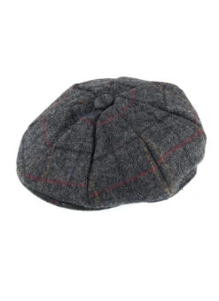 Men's Abraham Moon Check Tweed Newsboy Cap 14 Men's Abraham Moon Check Tweed Newsboy Cap -Dents 1 3039 Charcoal b4f932b7 83c1 404f a329 813583b7a8e1