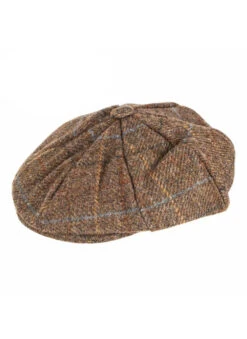 Men's Abraham Moon Check Tweed Newsboy Cap 16 Men's Abraham Moon Check Tweed Newsboy Cap -Dents 1 3039 Chestnut e175ac89 34f4 4311 929b 8539a6f5c43d