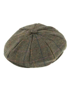 Men's Abraham Moon Check Tweed Newsboy Cap 19 Men's Abraham Moon Check Tweed Newsboy Cap -Dents 1 3039 Olive 6ab87df4 a226 406c b99d 340c157672ca