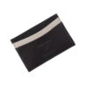 Men's Heritage Handmade Lambskin Leather Card Holder 1 Men's Heritage Handmade Lambskin Leather Card Holder -Dents 12 2035BlackGrey1