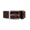 Men’s Heritage Pebble-Grain Leather Belt 2 Men’s Heritage Pebble-Grain Leather Belt -Dents 12 4606 Dark Brown 1 Cut out