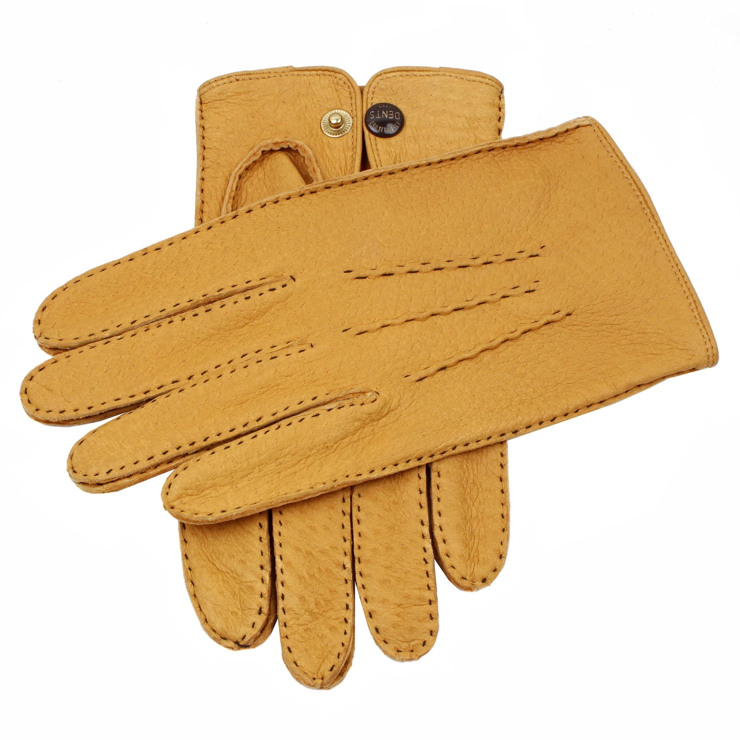 Men's Heritage Handsewn Three-Point Peccary Leather Gloves 9 Men's Heritage Handsewn Three-Point Peccary Leather Gloves - Image 7