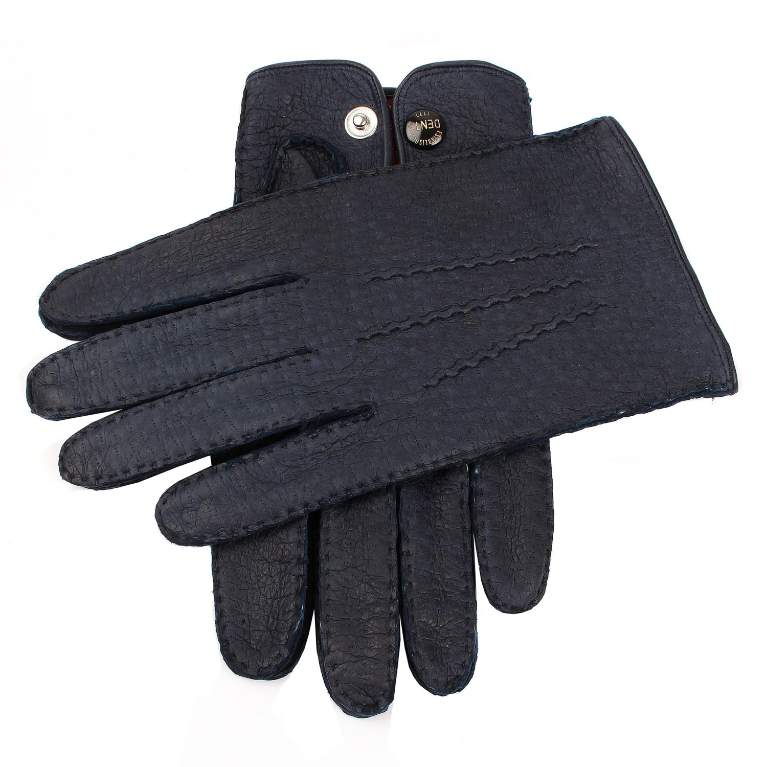 Men's Heritage Handsewn Three-Point Peccary Leather Gloves 10 Men's Heritage Handsewn Three-Point Peccary Leather Gloves - Image 8