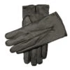 Men's Heritage Three-Point Camel Hair-Lined Leather Gloves -Dents 15 1088GreyBlue