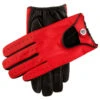 Men's Heritage Two-Colour Leather Driving Gloves -Dents 15 1094 Black Fireballl 985f5a0b f0c1 4799 9fcb c5f065d67360