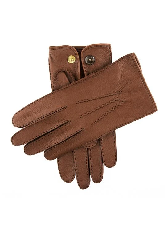 Men's Heritage Handsewn Three-Point Deerskin Leather Gloves 4 Men's Heritage Handsewn Three-Point Deerskin Leather Gloves - Image 2