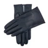 Men’s Heritage Touchscreen Silk-Lined Leather Gloves -Dents 15 1117 Navy