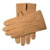 Men’s Heritage Handsewn Three-Point Cashmere-Lined Buckskin Leather Gloves -Dents 15 1130Beige