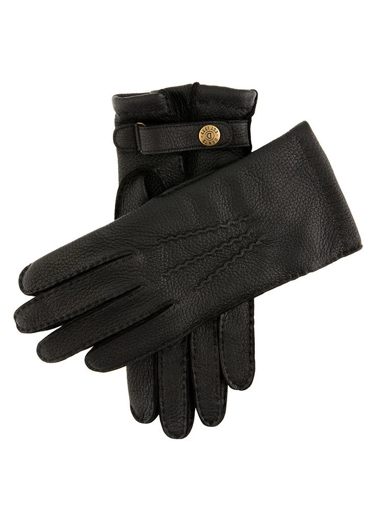 Men's Heritage Handsewn Three-Point Cashmere-Lined Deerskin Leather Gloves 3 Men's Heritage Handsewn Three-Point Cashmere-Lined Deerskin Leather Gloves