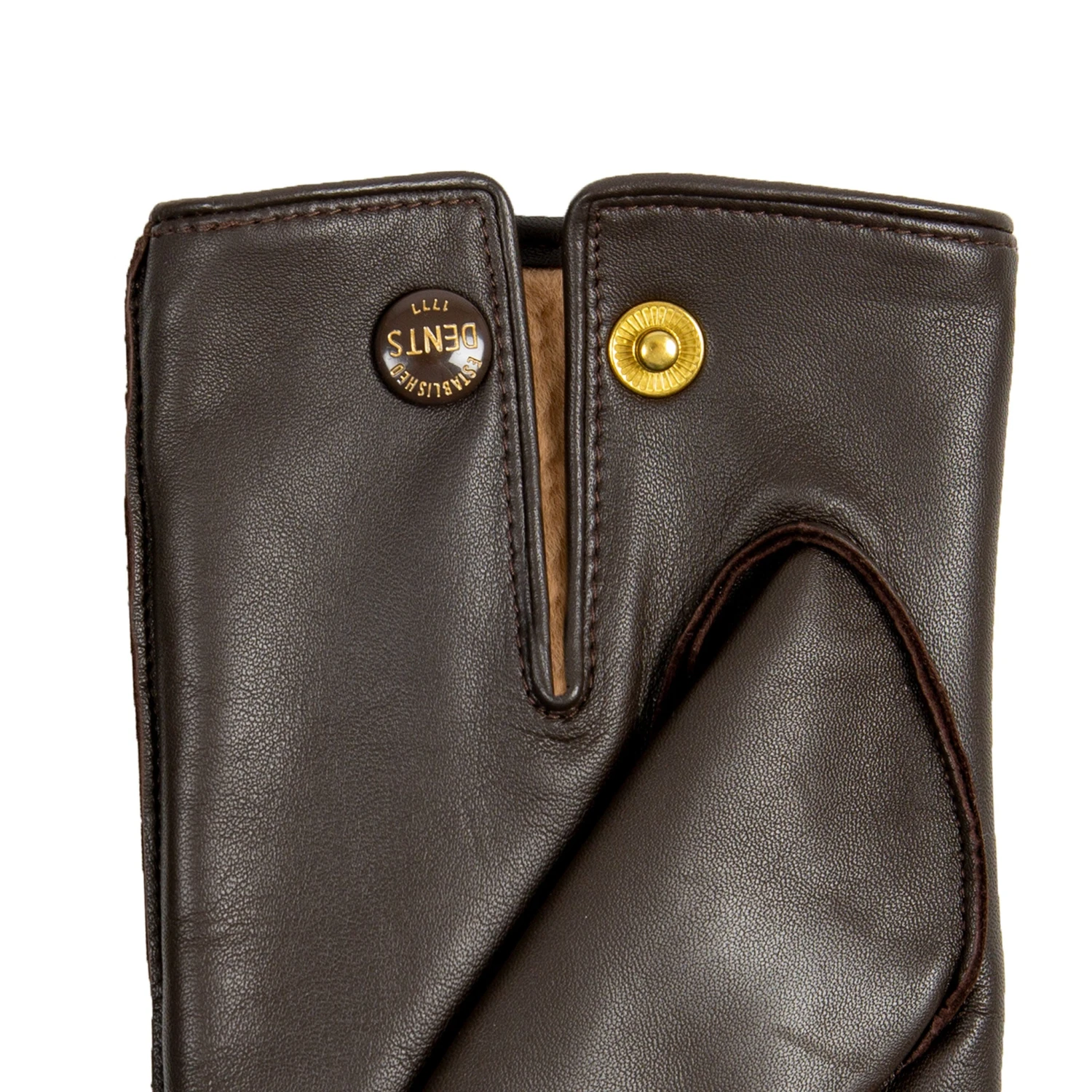 Men's Heritage Three-Point Fur-Lined Leather Gloves 12 Men's Heritage Three-Point Fur-Lined Leather Gloves - Image 10