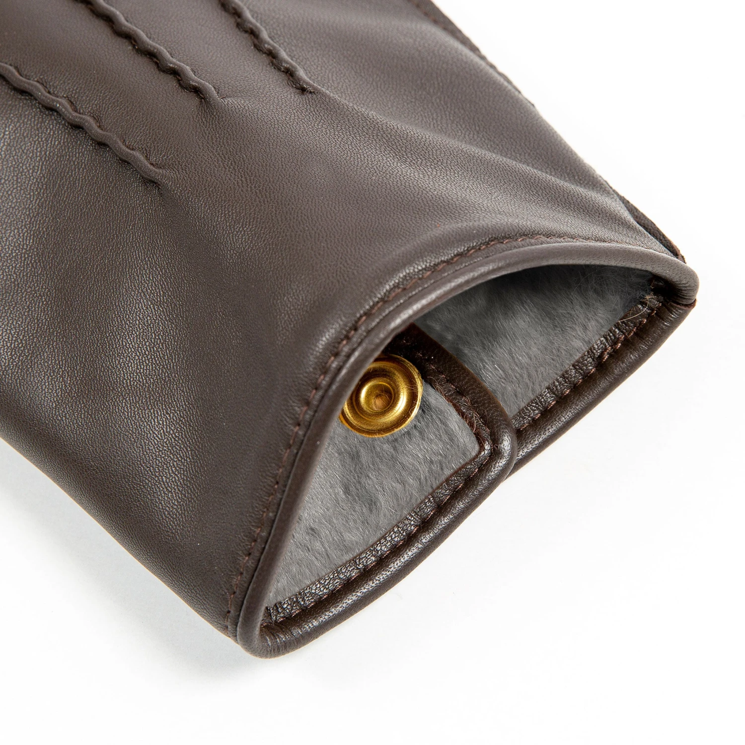 Men's Heritage Three-Point Fur-Lined Leather Gloves 20 Men's Heritage Three-Point Fur-Lined Leather Gloves - Image 18