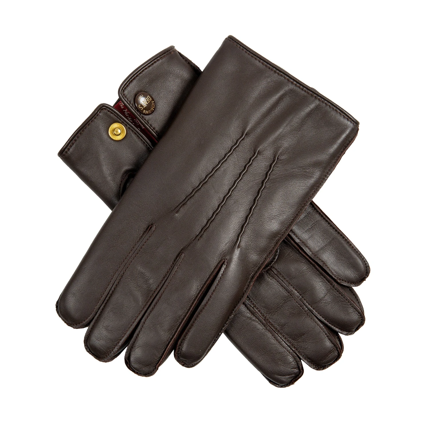 Men's Heritage Three-Point Fur-Lined Leather Gloves 16 Men's Heritage Three-Point Fur-Lined Leather Gloves - Image 14