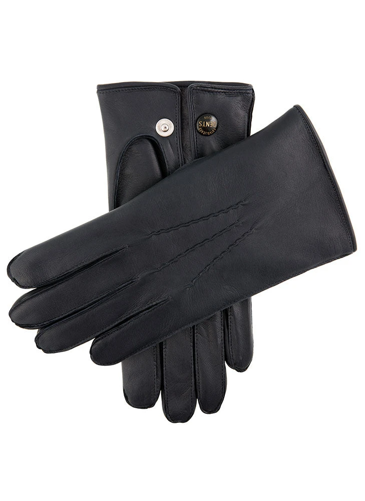 Men's Heritage Three-Point Fur-Lined Leather Gloves 5 Men's Heritage Three-Point Fur-Lined Leather Gloves - Image 3