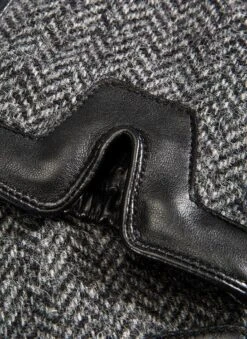 Men's Heritage Cashmere-Lined Abraham Moon Herringbone Tweed And Leather Gloves 16 Men's Heritage Cashmere-Lined Abraham Moon Herringbone Tweed And Leather Gloves -Dents 15 1636 black 1 0d7b8ff4 703e 4f31 94c4 dfdf39b871f9
