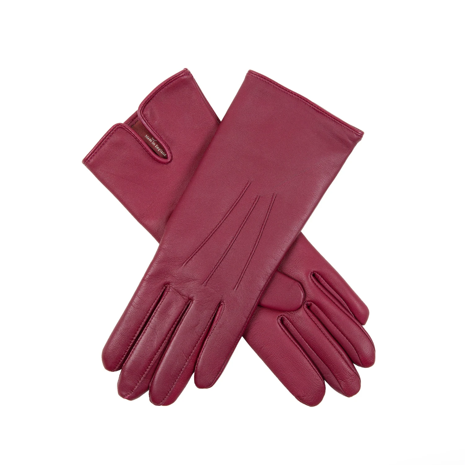 Women's Heritage Three-Point Cashmere-Lined Leather Gloves 7 Women's Heritage Three-Point Cashmere-Lined Leather Gloves - Image 5