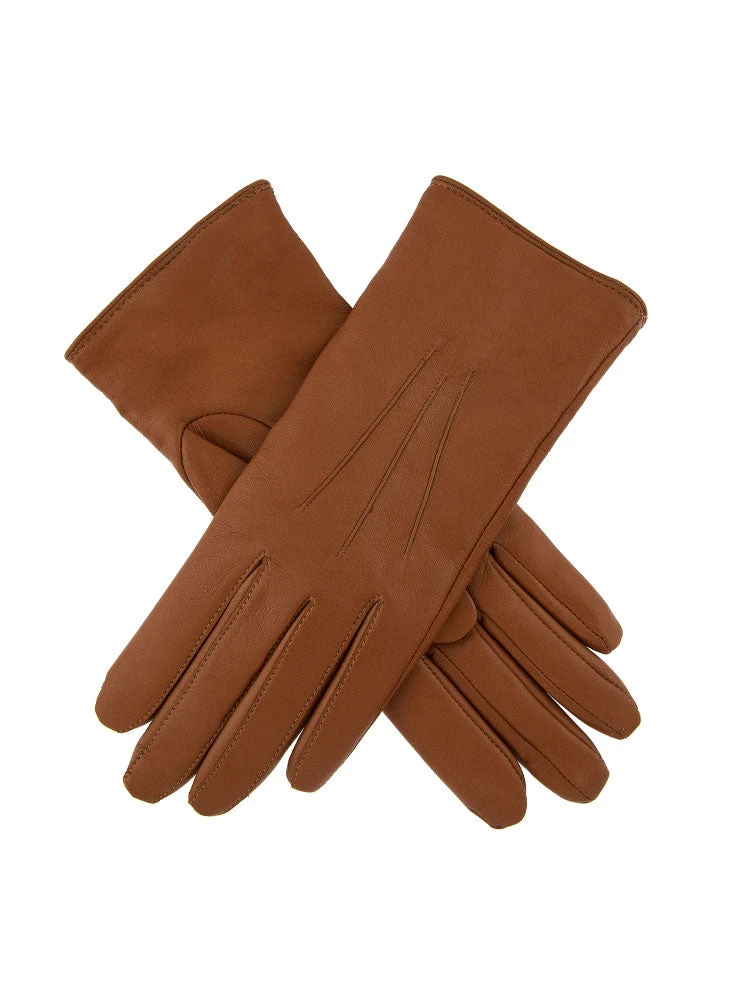 Women's Heritage Three-Point Lambswool-Lined Leather Gloves 6 Women's Heritage Three-Point Lambswool-Lined Leather Gloves - Image 4