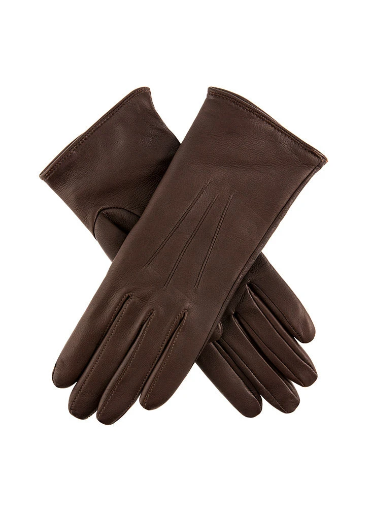 Women's Heritage Three-Point Lambswool-Lined Leather Gloves 4 Women's Heritage Three-Point Lambswool-Lined Leather Gloves - Image 2