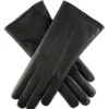 Women's Heritage Three-Point Fur-Lined Leather Gloves -Dents 17 1061 Black 5a6af61a b4ce 4305 bf8e 8cea3e3c038f