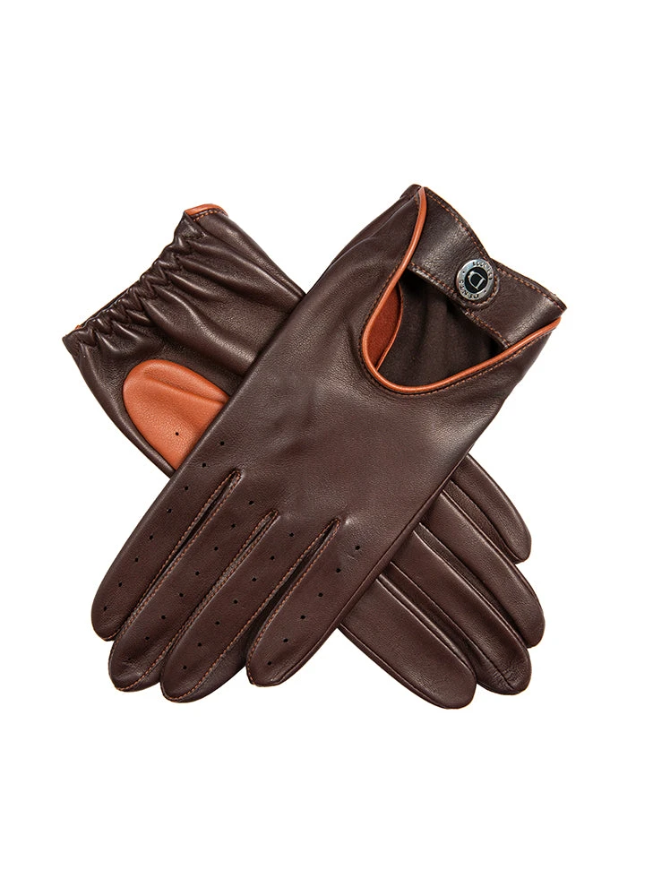 Women's Heritage Contrast Colour Leather Driving Gloves 3 Women's Heritage Contrast Colour Leather Driving Gloves