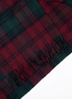 Heritage Tartan Check Cashmere Scarf With Tassels -Dents 2 2070 Lindsay 3