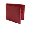 Men's Slim Pebble Grain Leather Bifold Wallet With RFID Blocking -Dents 23 5501 Berry 3