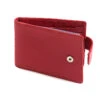 Men's Pebble Grain Leather Card Holder With RFID Blocking And Tab -Dents 23 55061Berry