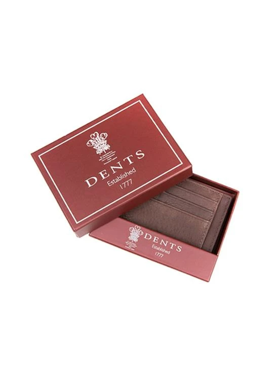 Men's Contrast Stitch Pebble Grain Leather Card Holder With RFID Blocking 8 Men's Contrast Stitch Pebble Grain Leather Card Holder With RFID Blocking - Image 6