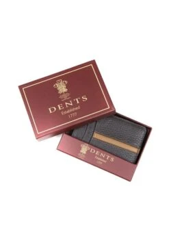 Men's Pebble Grain Leather Magic Wallet With RFID Blocking -Dents 23 5546 20brown tan