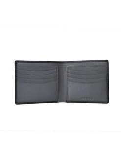 Men's Smooth Nappa Leather Bifold Wallet With RFID Blocking -Dents 23 5550 Black Slate 1