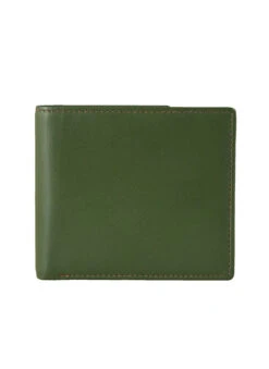 Men's Smooth Nappa Leather Bifold Wallet With RFID Blocking -Dents 23 5550 Olive English Tan 2