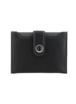Men's Smooth Nappa Leather Card Holder With RFID Blocking And Case -Dents 23 5551 Black Slate 2