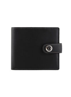 Men's Smooth Nappa Leather Bifold Wallet With RFID Blocking And Coin Purse