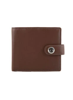Men's Smooth Nappa Leather Bifold Wallet With RFID Blocking And Coin Purse -Dents 23 5553 English Tan Olive 2