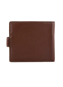 Men's Smooth Nappa Leather Bifold Wallet With RFID Blocking And Coin Purse -Dents 23 5553 English Tan Olive 3
