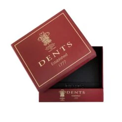 Men's Pebble Grain Leather Bifold Wallet With RFID Blocking And Zipped Pocket -Dents 23 5558 Black 5