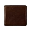 Men's Two-Colour Pebble Grain Leather Bifold Wallet With RFID Blocking -Dents 23 5560 Dark Tan 1