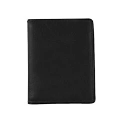 Men's Two-Colour Pebble Grain Leather Business Card Holder With RFID Blocking -Dents 23 5562 Black 1
