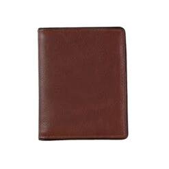 Men's Two-Colour Pebble Grain Leather Business Card Holder With RFID Blocking