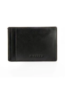 Men's Smooth Nappa Leather Card Holder With RFID Blocking And Window Pocket -Dents 235525 20front 201