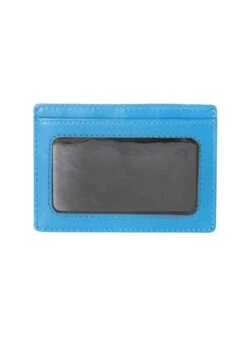 Men's Smooth Nappa Leather Card Holder With RFID Blocking And Window Pocket -Dents 235525 20turquoise 201 da23cc63 3503 4cb3 9662 c6d5ebd503b2