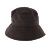 Women's Waxed Cotton Hat With Abraham Moon Underside -Dents 3 6032Chestnut