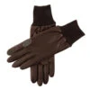 Men's Heritage Water-Resistant Silk-Lined Left Hand Leather Shooting Gloves -Dents 37 0601 Brown a93a00ae e567 4ac5 b749 c54c07f6ed0a
