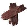 Women's Heritage Water-Resistant Fleece-Lined Right Hand Leather Shooting Gloves -Dents 37 0606BrownRH