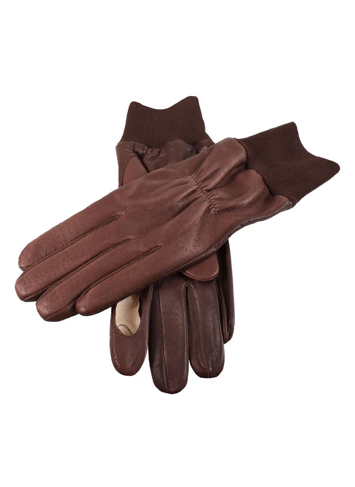 Women's Heritage Water-Resistant Fleece-Lined Right Hand Leather Shooting Gloves 3 Women's Heritage Water-Resistant Fleece-Lined Right Hand Leather Shooting Gloves