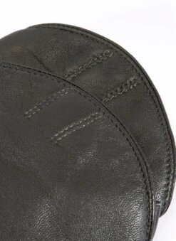 Men's Lined Leather Shooting Mitts -Dents 37 0622 olive 1