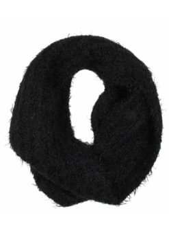 Women’s Mohair Wool-Blend Infinity Scarf -Dents 4 1289Black 2