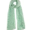 Women's Dragonfly Foil Print Lightweight Scarf 1 Women's Dragonfly Foil Print Lightweight Scarf -Dents 4 2563 20mint