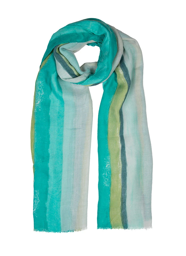Women's Tonal Stripe Lightweight Scarf 3 Women's Tonal Stripe Lightweight Scarf