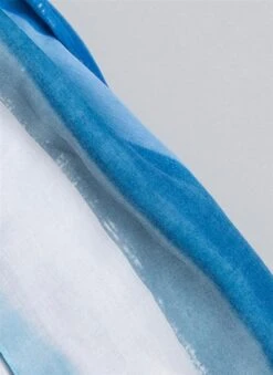 Women's Tonal Stripe Lightweight Scarf 11 Women's Tonal Stripe Lightweight Scarf -Dents 4 2583 blue 2 b24f5c7c d672 431a af2e b9bc2004ff9d